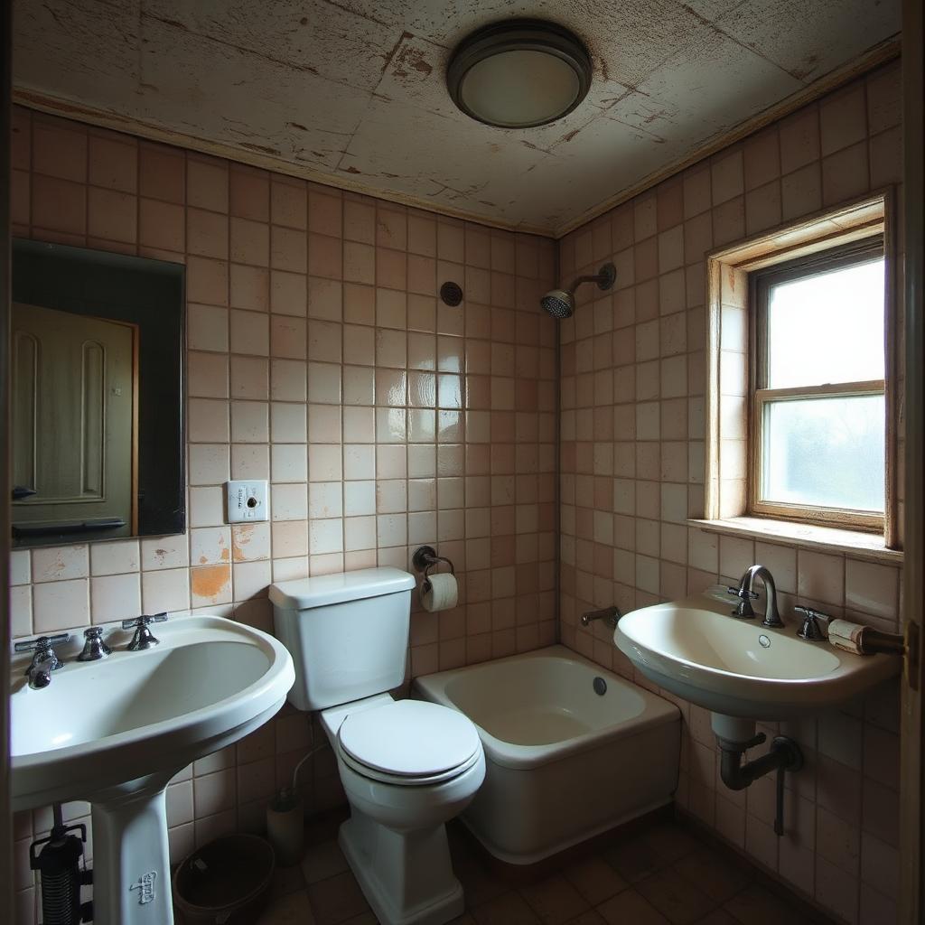 Before: Leslieville bathroom renovation